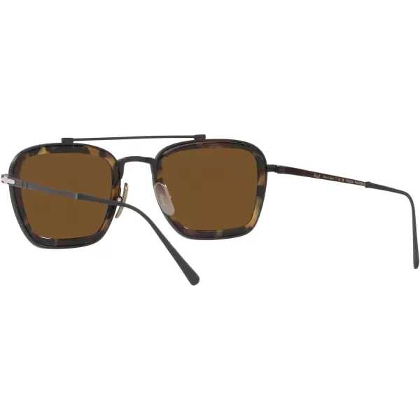 Persol PO5012ST Pilot SunglassesBlackBrown Polarized