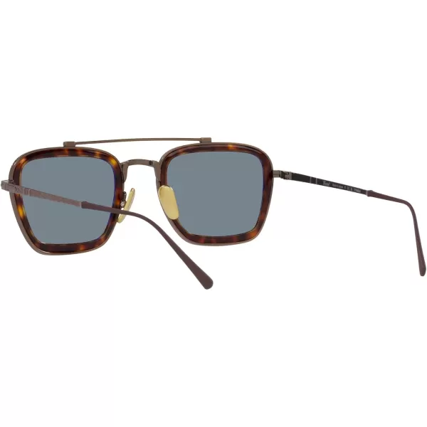 Persol PO5012ST Pilot SunglassesBrownLight Blue