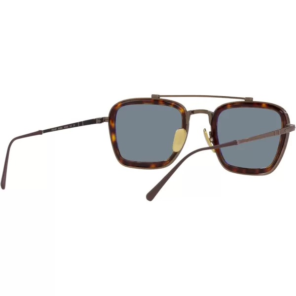 Persol PO5012ST Pilot SunglassesBrownLight Blue