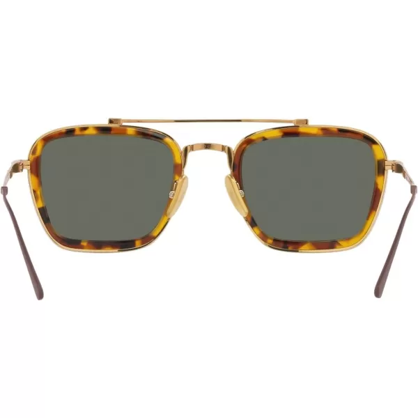 Persol PO5012ST Pilot SunglassesGoldGreen Polarized