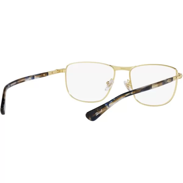 Persol Po1001v Square Prescription Eyewear FramesGoldDemo Lens