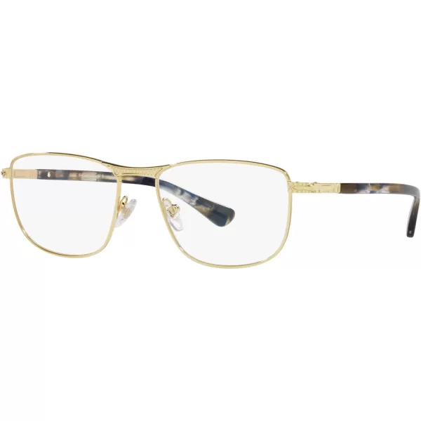 Persol Po1001v Square Prescription Eyewear FramesGoldDemo Lens