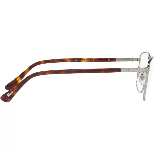 Persol Po1001v Square Prescription Eyewear FramesGunmetalDemo Lens