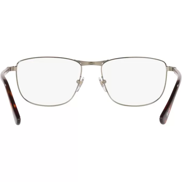 Persol Po1001v Square Prescription Eyewear FramesGunmetalDemo Lens