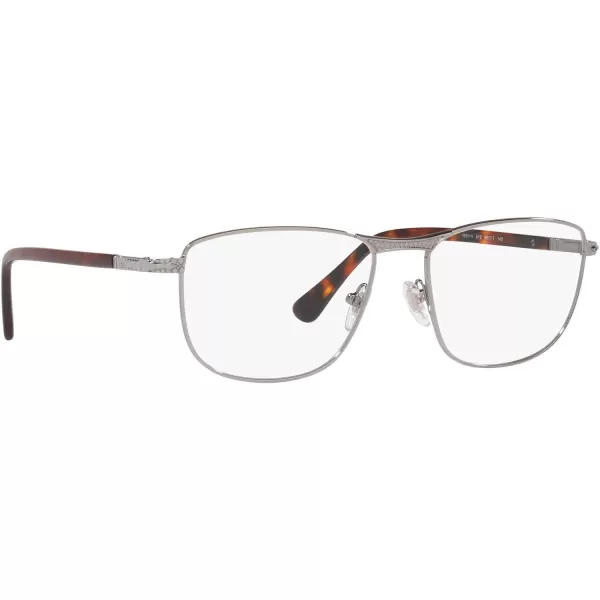 Persol Po1001v Square Prescription Eyewear FramesGunmetalDemo Lens