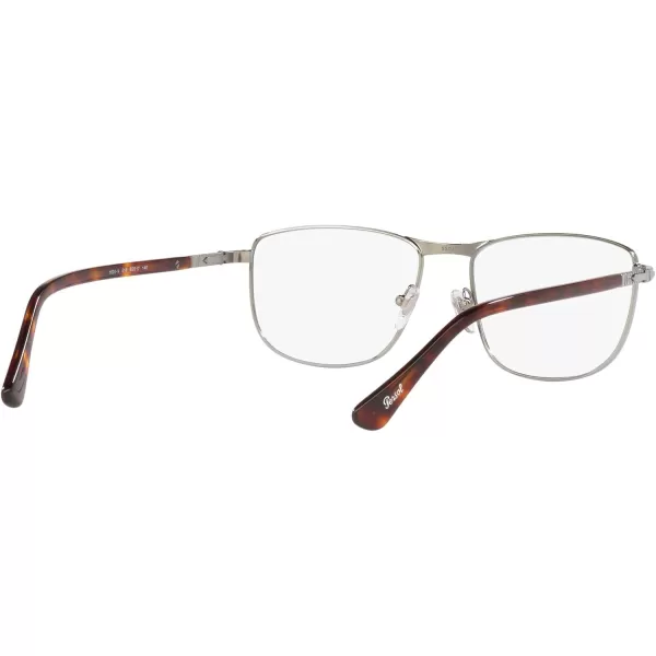 Persol Po1001v Square Prescription Eyewear FramesGunmetalDemo Lens