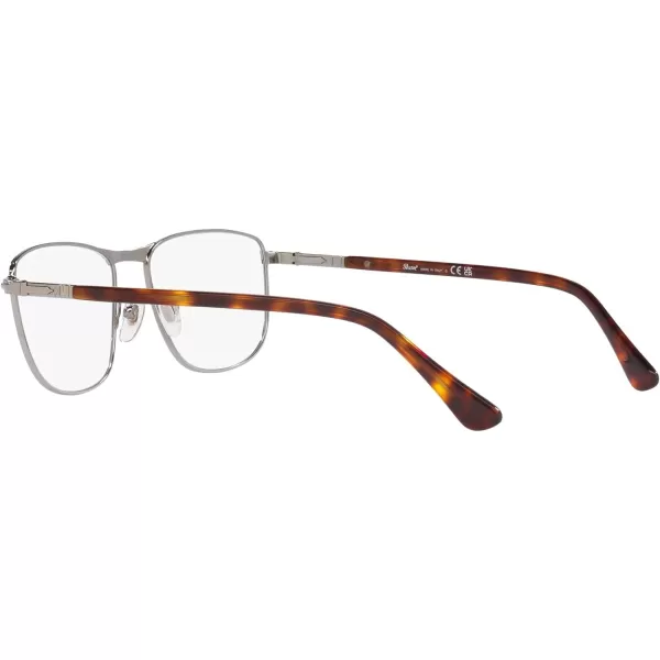 Persol Po1001v Square Prescription Eyewear FramesGunmetalDemo Lens