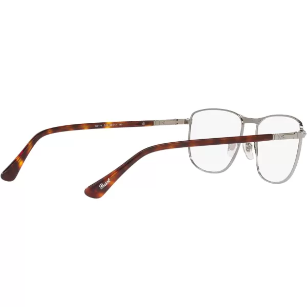 Persol Po1001v Square Prescription Eyewear FramesGunmetalDemo Lens