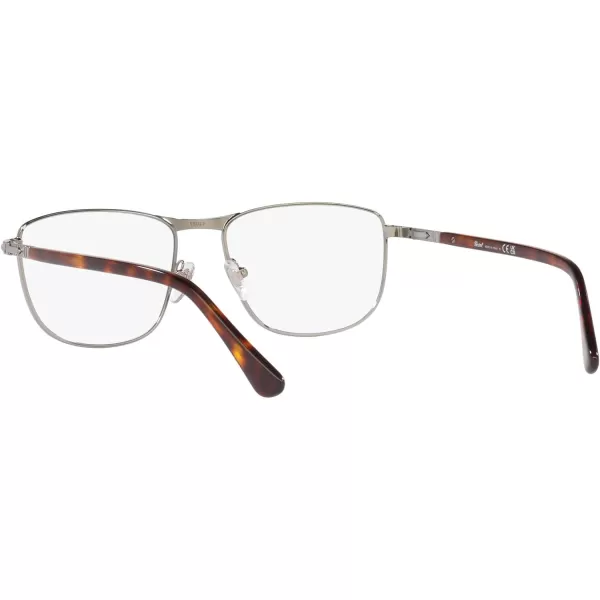 Persol Po1001v Square Prescription Eyewear FramesGunmetalDemo Lens