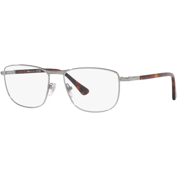 Persol Po1001v Square Prescription Eyewear FramesGunmetalDemo Lens