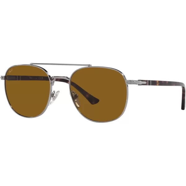 Persol Po1006s Square SunglassesGunmetalBrown