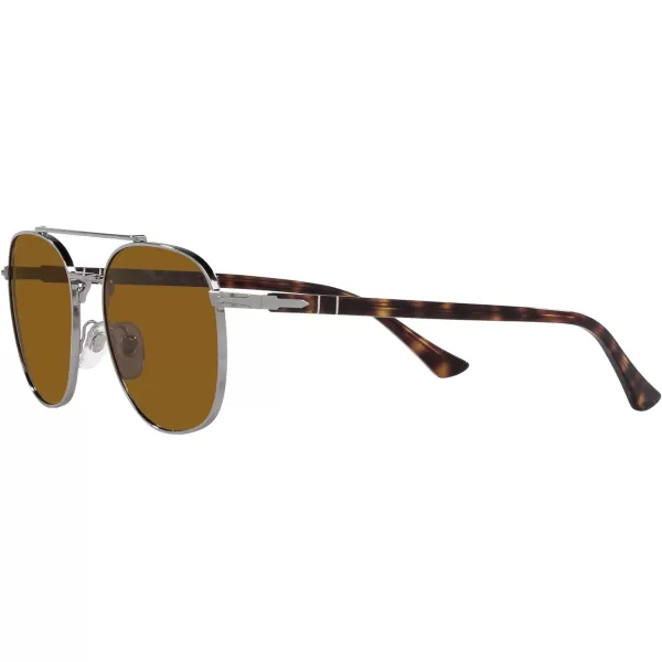 Persol Po1006s Square SunglassesGunmetalBrown