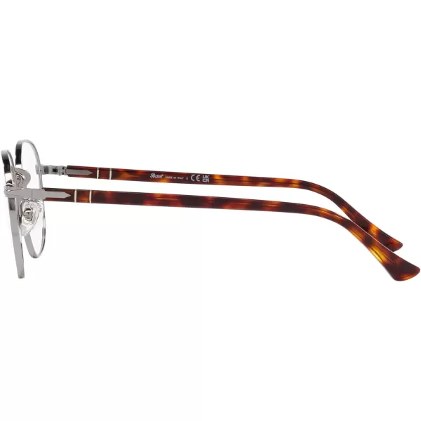 Persol Po1007v Square Prescription Eyewear FramesGunmetalDemo Lens
