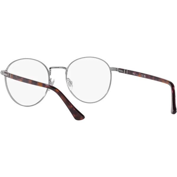 Persol Po1008v Square Prescription Eyewear FramesGunmetalDemo Lens