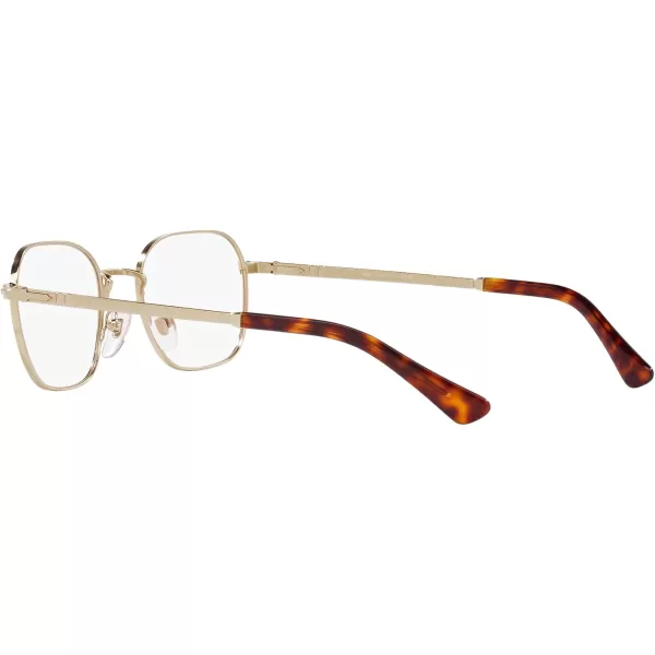 Persol Po1010v Square Prescription Eyewear FramesGoldDemo Lens