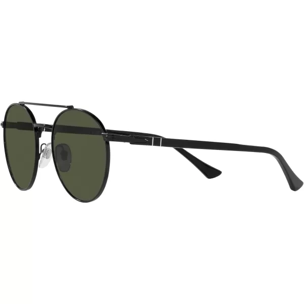 Persol Po1011s Square SunglassesBlackGreen