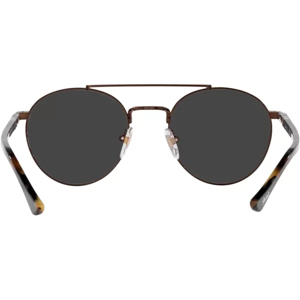 Persol Po1011s Square SunglassesBrownPolarized Black