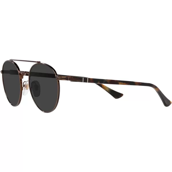 Persol Po1011s Square SunglassesBrownPolarized Black