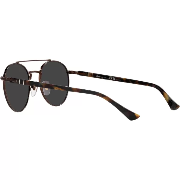 Persol Po1011s Square SunglassesBrownPolarized Black