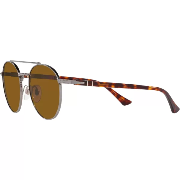 Persol Po1011s Square SunglassesGunmetalBrown