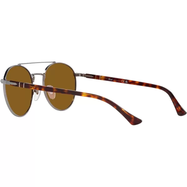 Persol Po1011s Square SunglassesGunmetalBrown