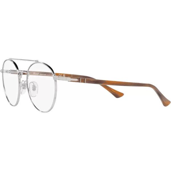 Persol Po1011s Square SunglassesSilverTransition Clear to Grey