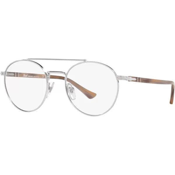 Persol Po1011s Square SunglassesSilverTransition Clear to Grey