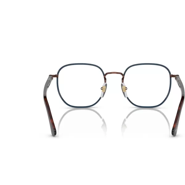 Persol Po1014vj Square Prescription Eyewear FramesBrownBlueDemo Lens