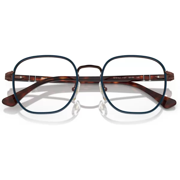 Persol Po1014vj Square Prescription Eyewear FramesBrownBlueDemo Lens