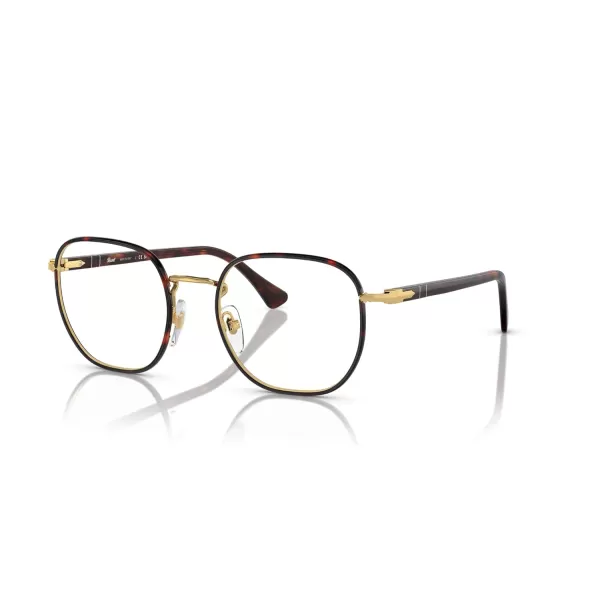 Persol Po1014vj Square Prescription Eyewear FramesGoldHavanaDemo Lens