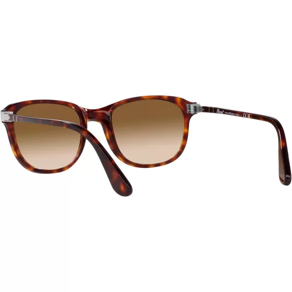 Persol Po1935s Square SunglassesHavanaClear Gradient Brown