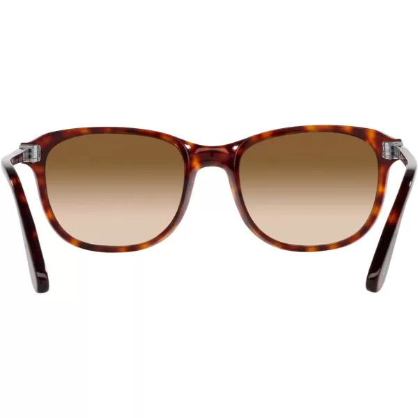 Persol Po1935s Square SunglassesHavanaClear Gradient Brown