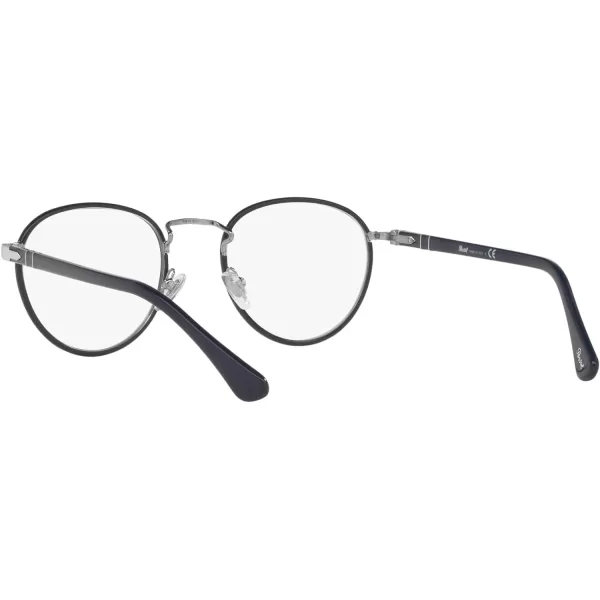 Persol Po2410vj Round Prescription Eyewear FramesCanna FucileBlueDemo Lens