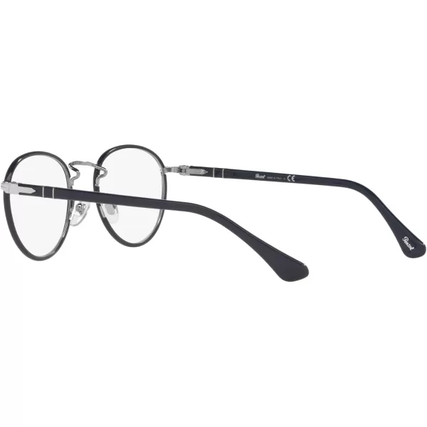 Persol Po2410vj Round Prescription Eyewear FramesCanna FucileBlueDemo Lens