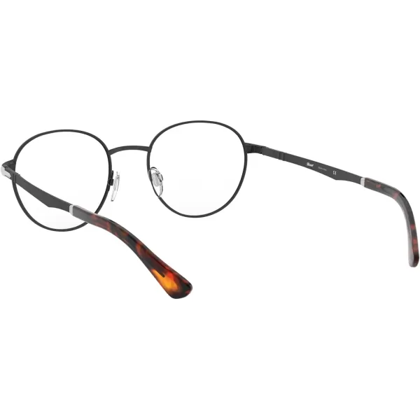 Persol Po2460v Round Prescription Eyewear FramesBlackDemo Lens