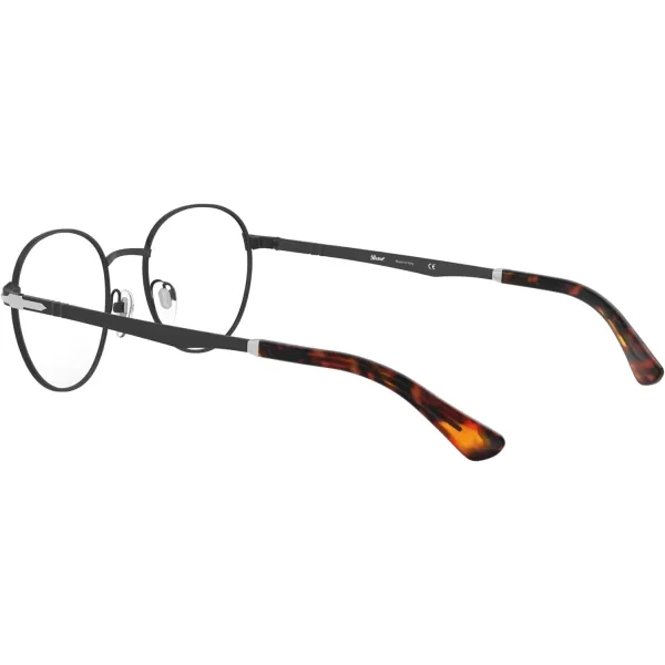 Persol Po2460v Round Prescription Eyewear FramesBlackDemo Lens