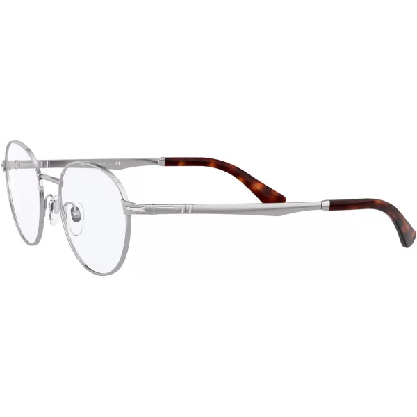 Persol Po2460v Round Prescription Eyewear FramesGunmetalDemo Lens