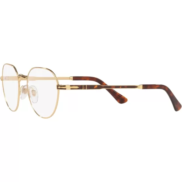 Persol Po2486v Round Prescription Eyewear FramesGoldDemo Lens