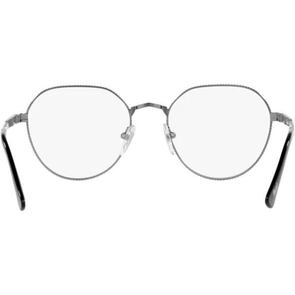 Persol Po2486v Round Prescription Eyewear FramesGunmetalDemo Lens