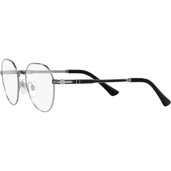 Persol Po2486v Round Prescription Eyewear FramesGunmetalDemo Lens