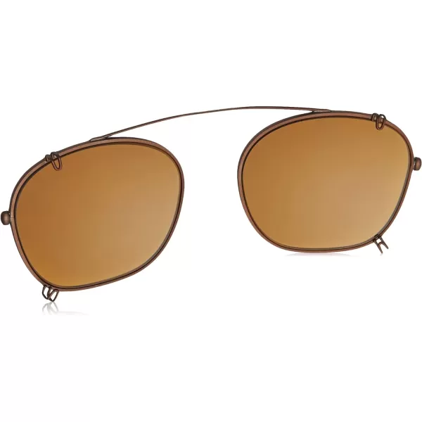 Persol Po3007c Clipon Sunglasses for Square Prescription Eyewear FramesBrownBrown Polarized