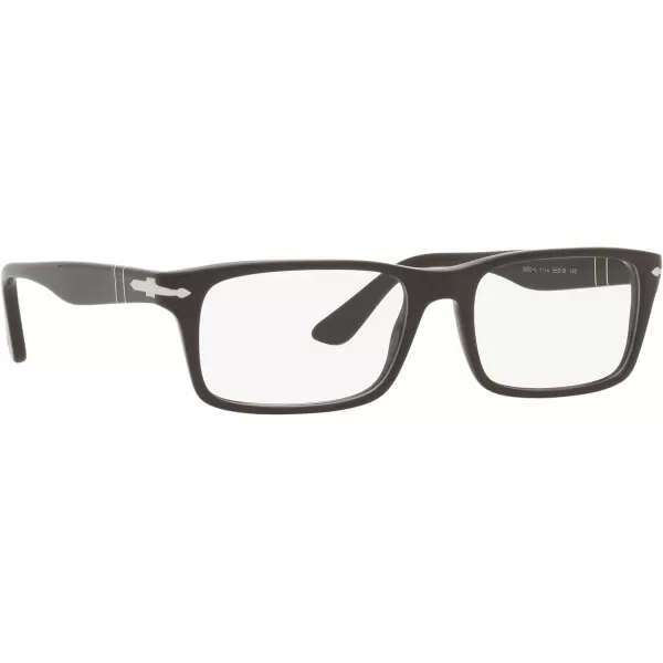 Persol Po3050v Rectangular Prescription Eyewear FramesSolid BrownDemo Lens