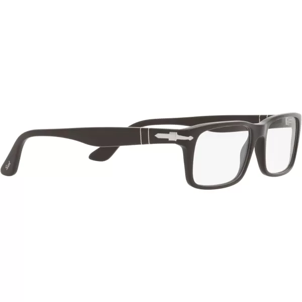 Persol Po3050v Rectangular Prescription Eyewear FramesSolid BrownDemo Lens