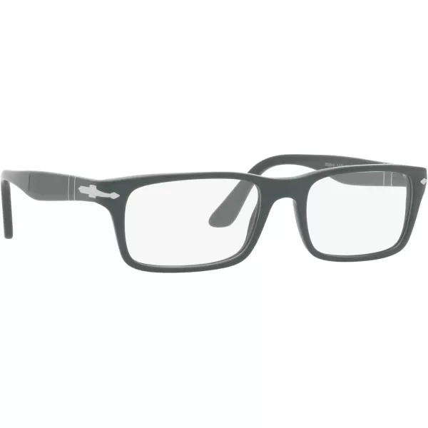 Persol Po3050v Rectangular Prescription Eyewear FramesSolid GreyDemo Lens