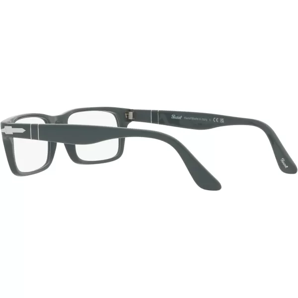 Persol Po3050v Rectangular Prescription Eyewear FramesSolid GreyDemo Lens