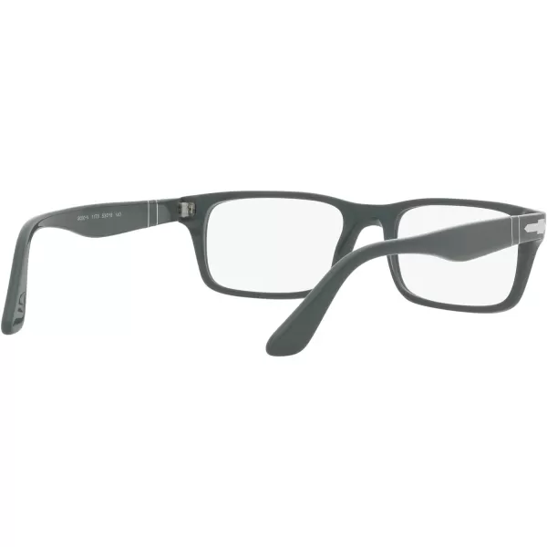 Persol Po3050v Rectangular Prescription Eyewear FramesSolid GreyDemo Lens