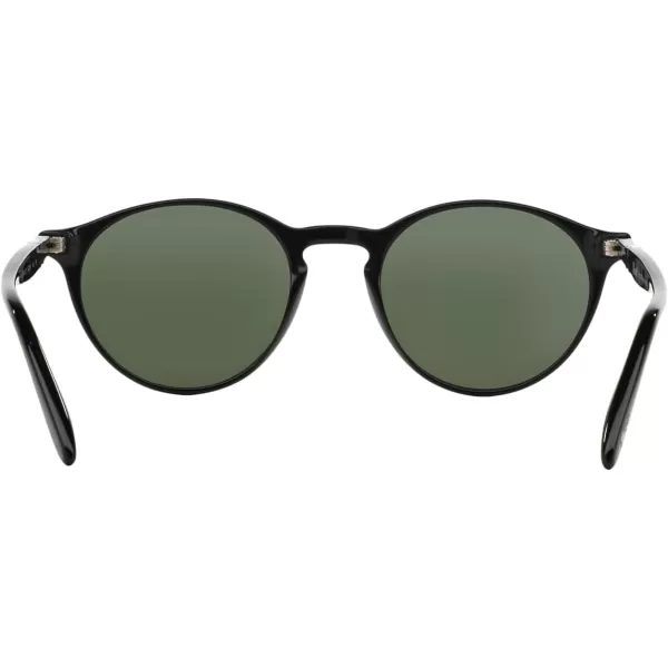 Persol Po3092sm Steve McQueen Round SunglassesBlackGreen