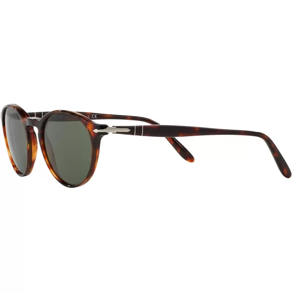 Persol Po3092sm Steve McQueen Round SunglassesHavanaGreen