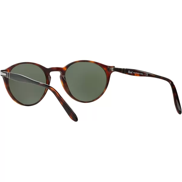 Persol Po3092sm Steve McQueen Round SunglassesHavanaGreen