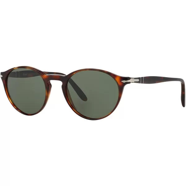 Persol Po3092sm Steve McQueen Round SunglassesHavanaGreen